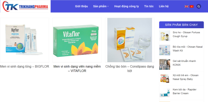 Trí Khang đơn vị cung cấp Constipass với giá tốt