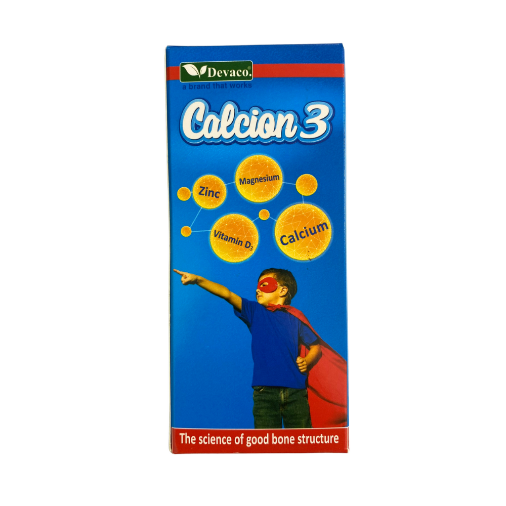 CALCION 3 - Canxi toàn diện cho trẻ từ 6 tháng tuổi