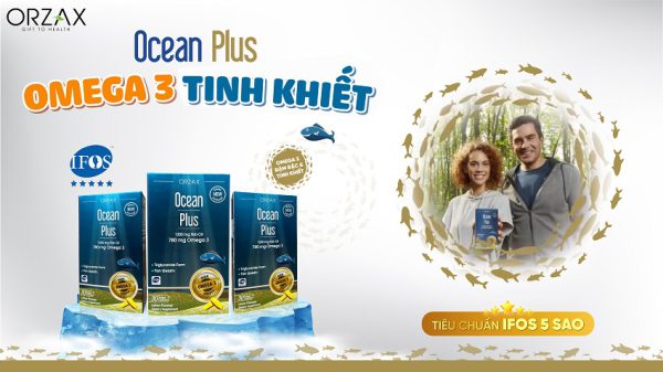 Omega 3 Ocean Plus - Dưỡng chất "vàng" bảo vệ sức khỏe người cao tuổi