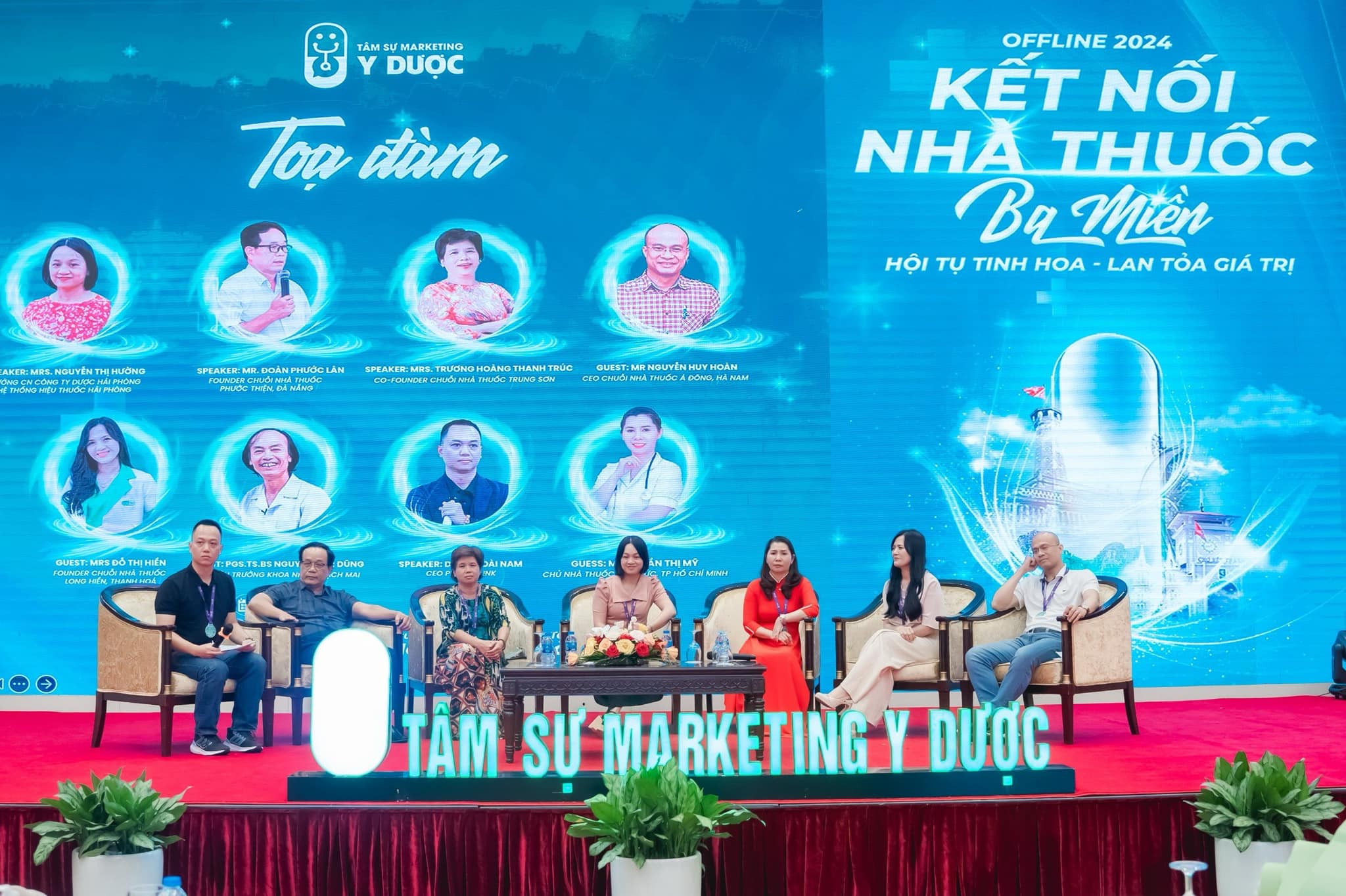 Tri Khang Pharma connects and spreads the value of "Community Health Care" in the event "Connecting pharmacies in three regions"