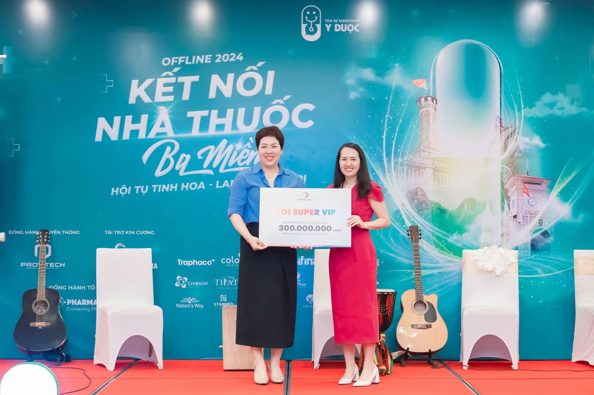 Tri Khang Pharma connects and spreads the value of "Community Health Care" in the event "Connecting pharmacies in three regions"