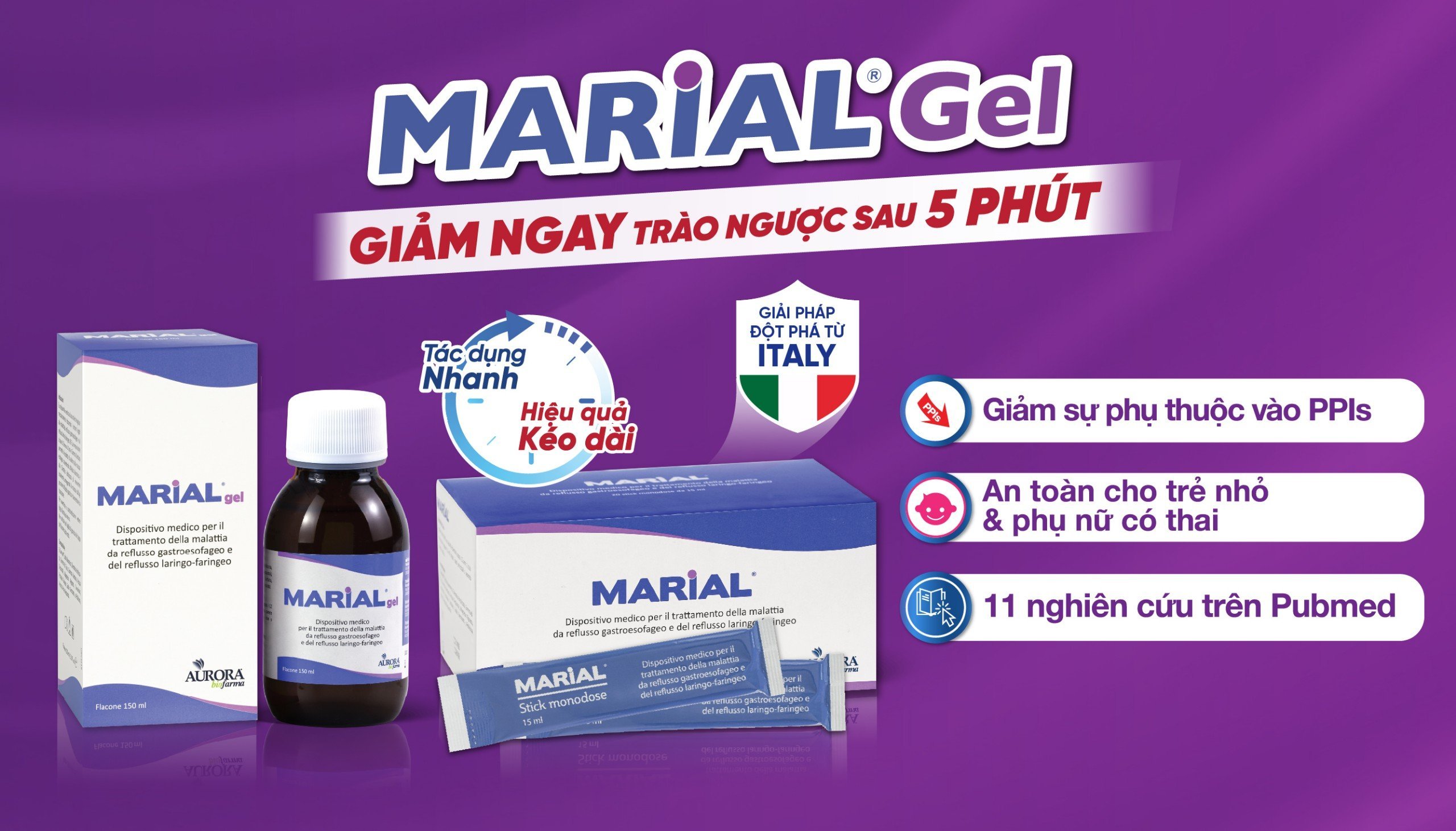 MARIAL GEL – Giải pháp đột phá từ Italy và hành trình "chạm" khách hàng mọi lúc, mọi nơi