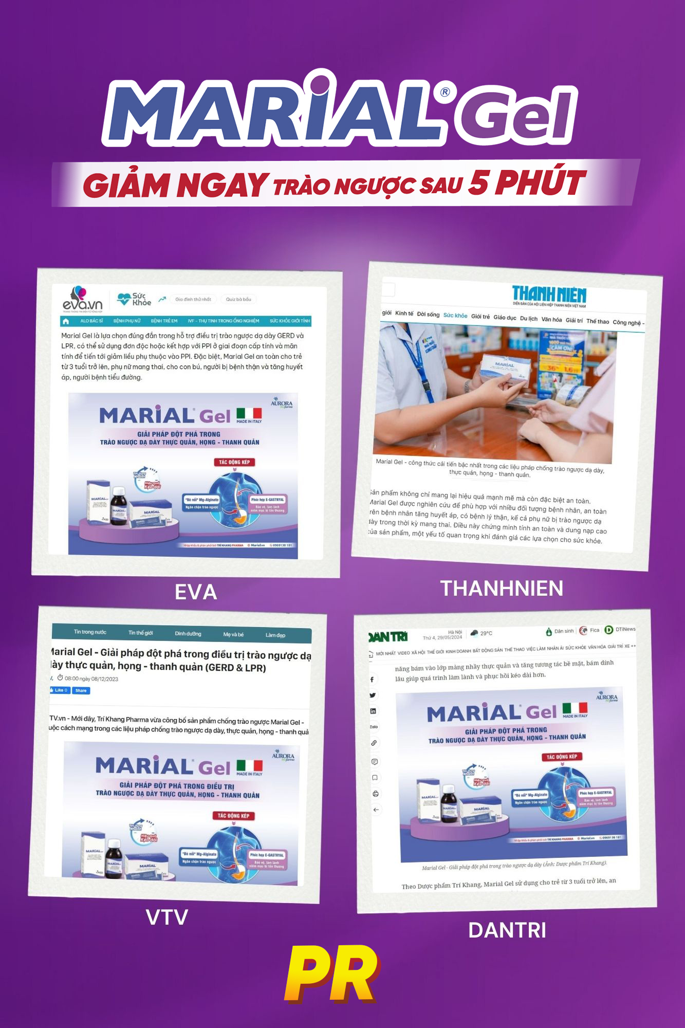 MARIAL Gel và hành trình bứt tốc phủ sóng hình ảnh