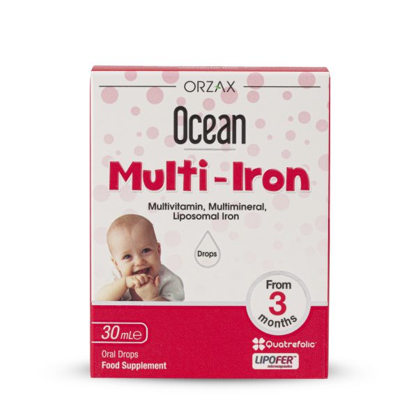 Ocean Multi Iron - Sắt và 14 vi chất cho bé từ 3 tháng tuổi