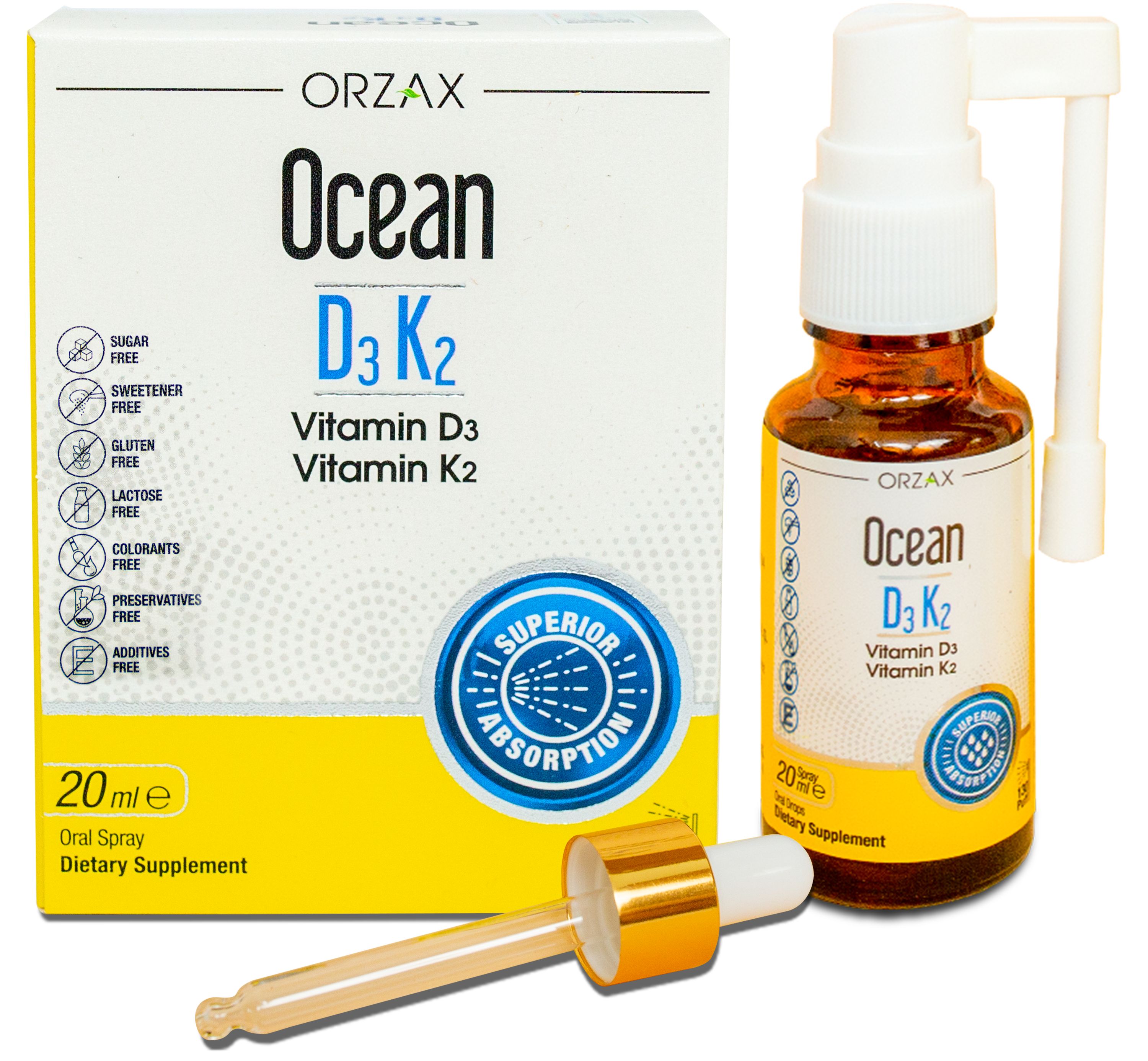 Ocean D3K2 - Healthy bones & Growing strong