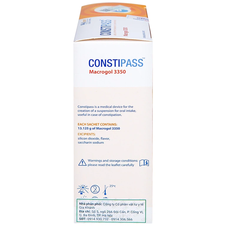 Constipass - Vượt qua táo bón nhanh chóng và dễ dàng