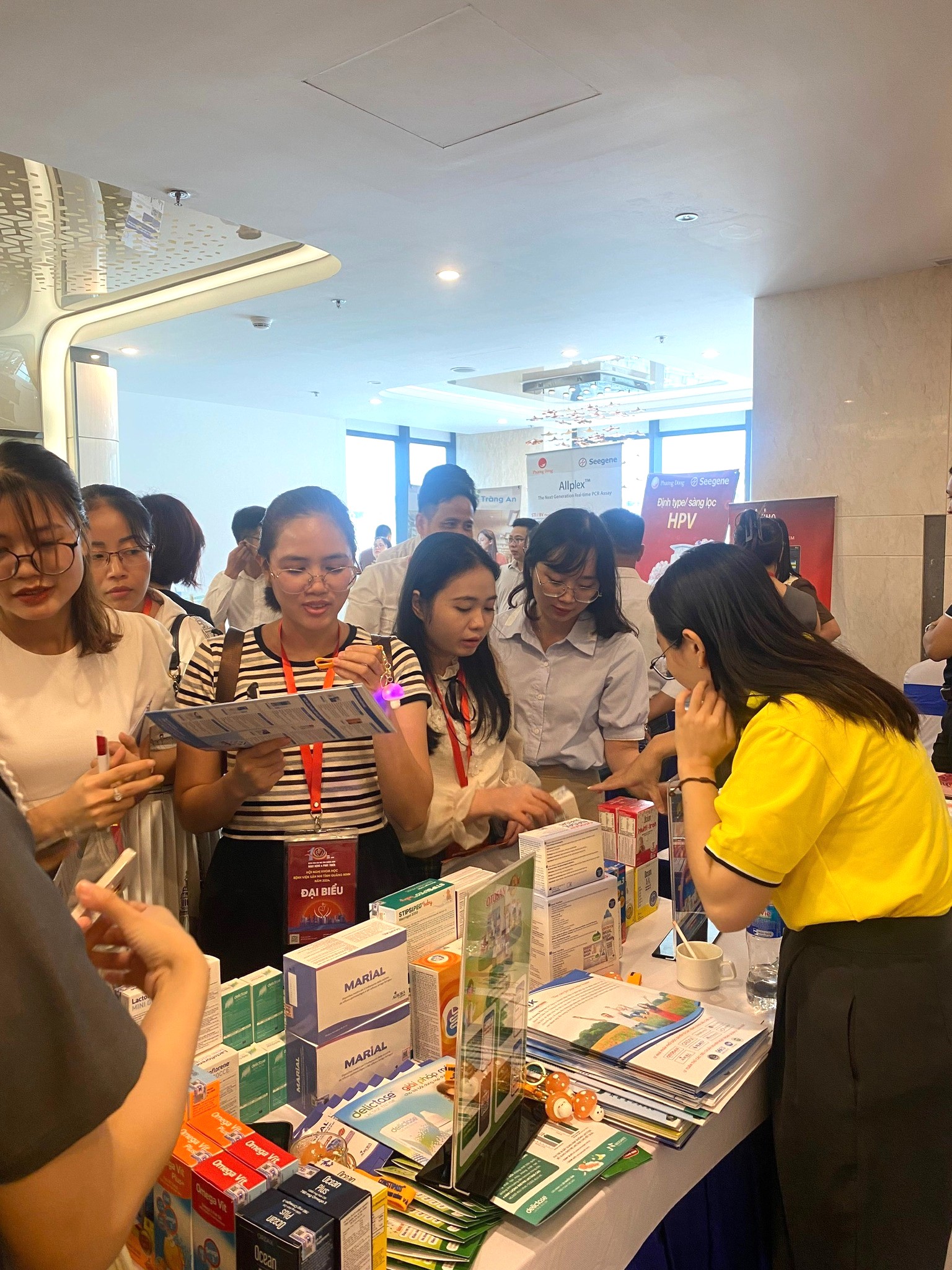 Tri Khang Pharma congratulates the success of "Scientific Conference of Quang Ninh Provincial Obstetrics and Pediatrics Hospital 2024"