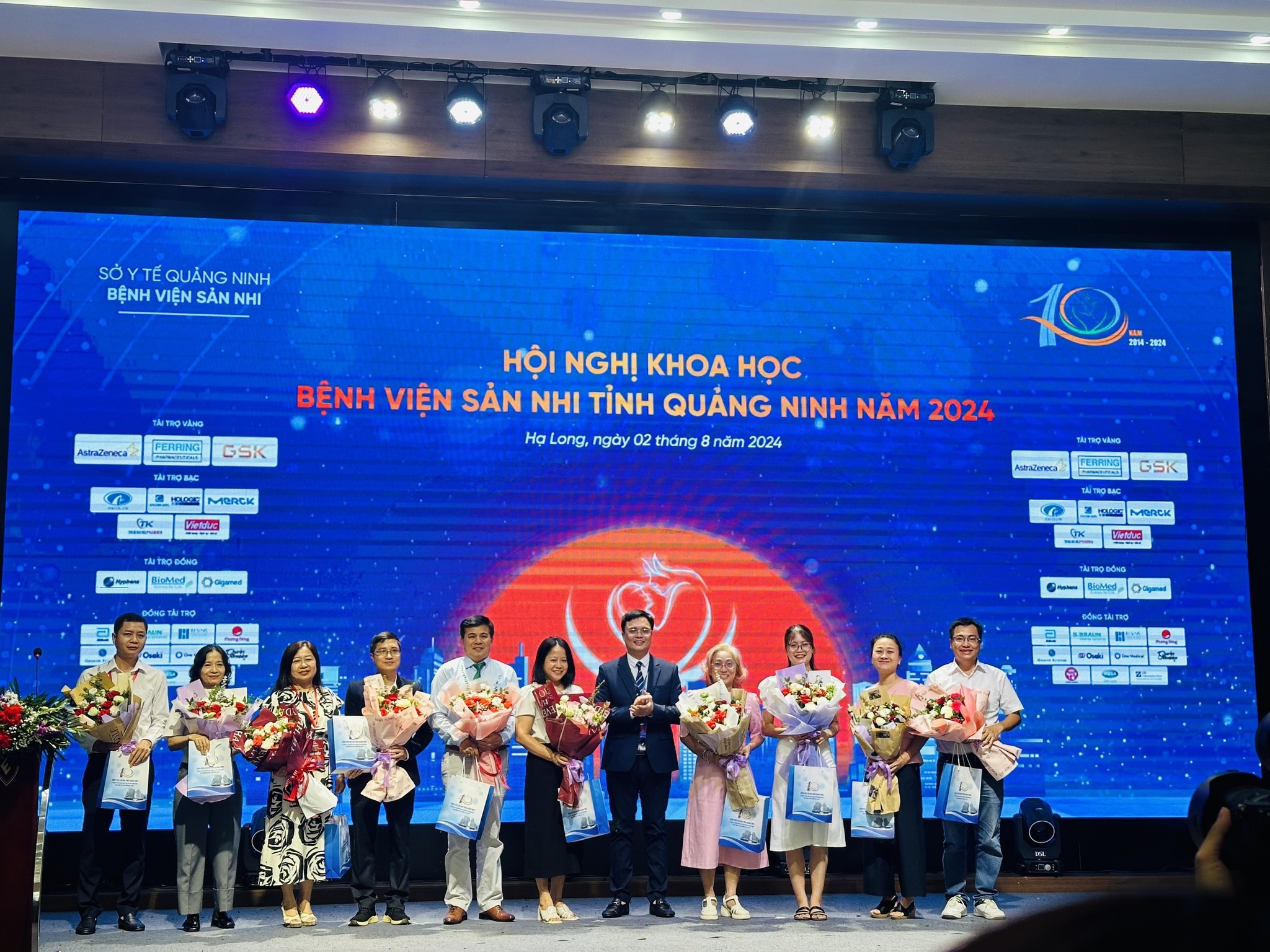 Tri Khang Pharma congratulates the success of "Scientific Conference of Quang Ninh Provincial Obstetrics and Pediatrics Hospital 2024"