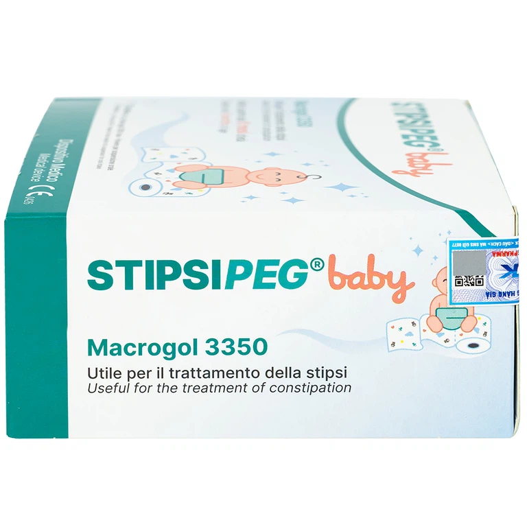 Stipsipeg Baby - Bột nhuận tràng, giảm táo bón cho trẻ từ 6 tháng tuổi