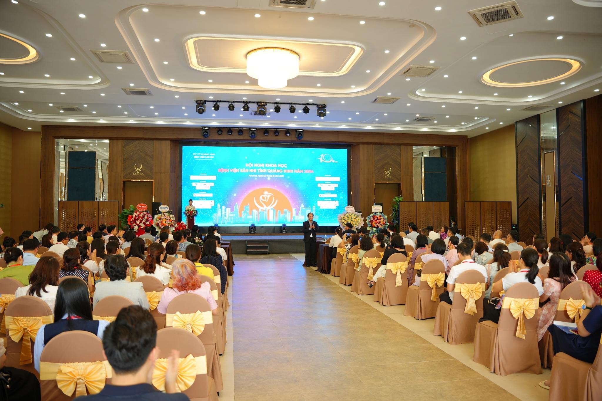 Tri Khang Pharma congratulates the success of "Scientific Conference of Quang Ninh Provincial Obstetrics and Pediatrics Hospital 2024"