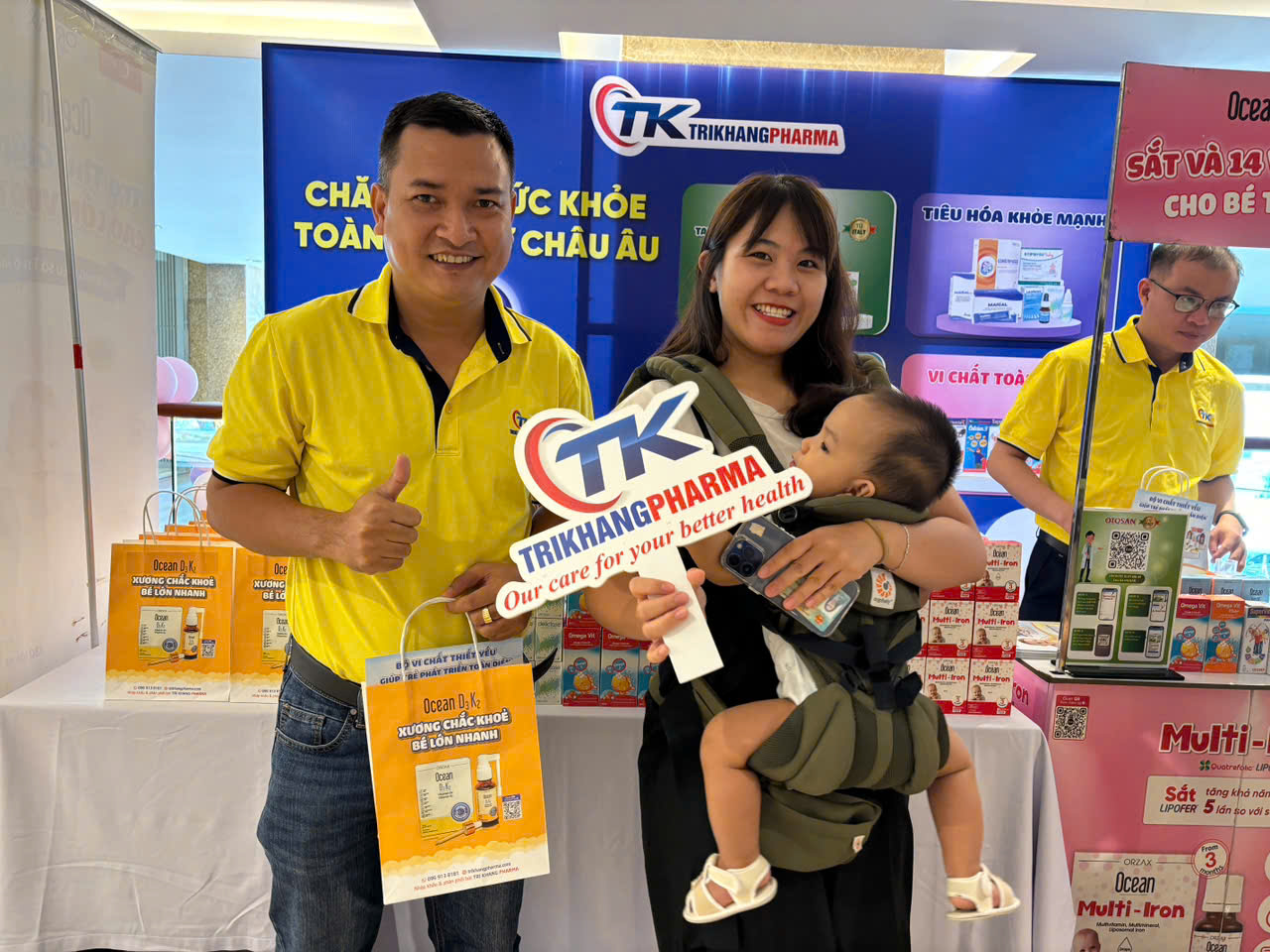 Trí Khang Pharma đồng hành cùng Nana Baby tổ chức thành công Festival Mẹ bầu và Em bé 2024 tại Bình Định