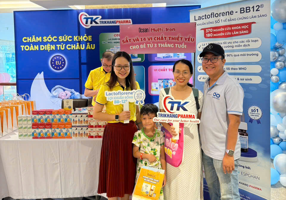 Trí Khang Pharma đồng hành cùng Nana Baby tổ chức thành công Festival Mẹ bầu và Em bé 2024 tại Bình Định