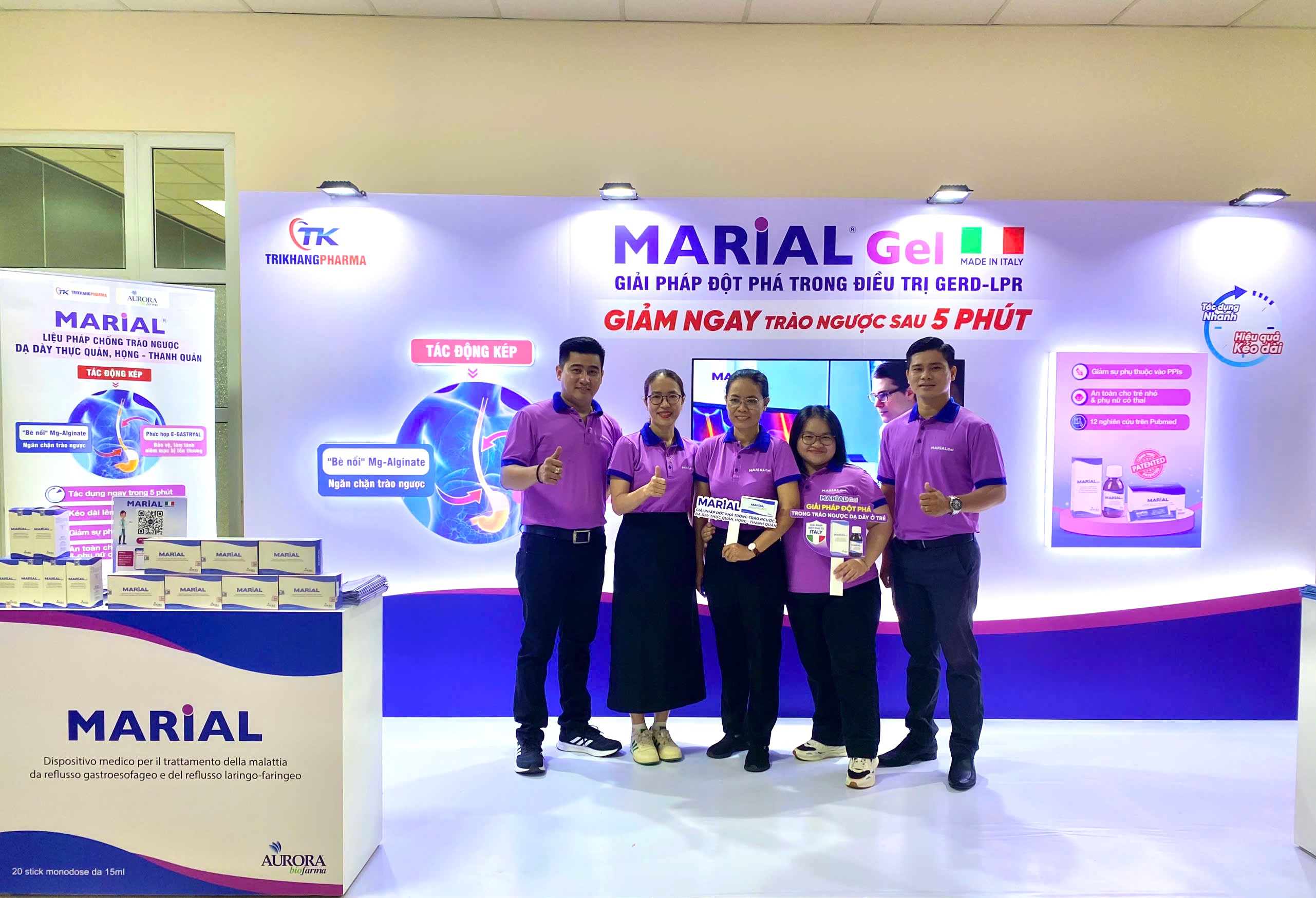 Trí Khang Pharma và Marial Gel tại Hội nghị Y dược liên ngành lần thứ 3: Hợp tác liên ngành - Sức khỏe toàn diện