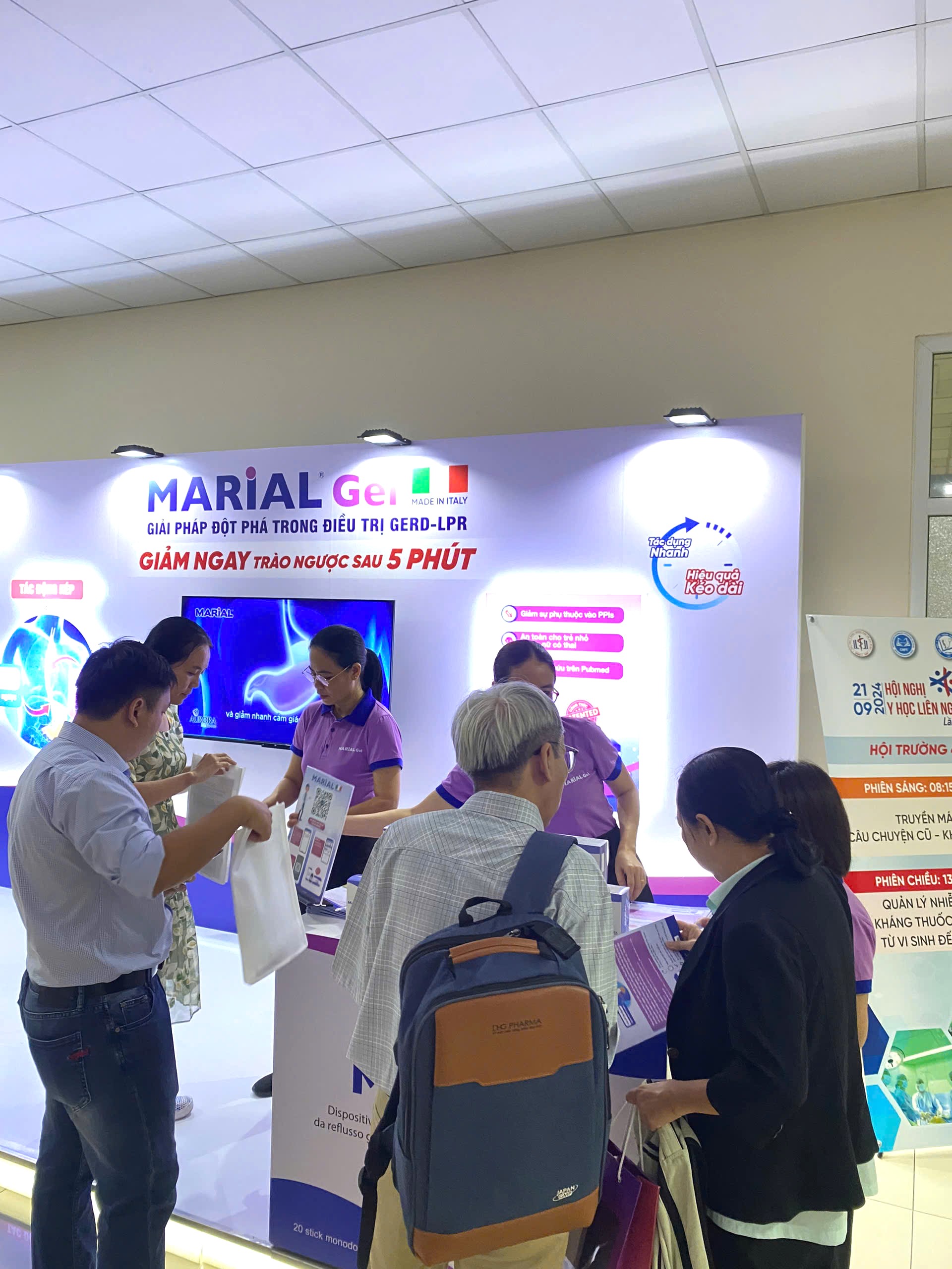 Tri Khang Pharma and Marial Gel at the 3rd Interdisciplinary Medicine and Pharmacy Conference: Interdisciplinary cooperation - Comprehensive health