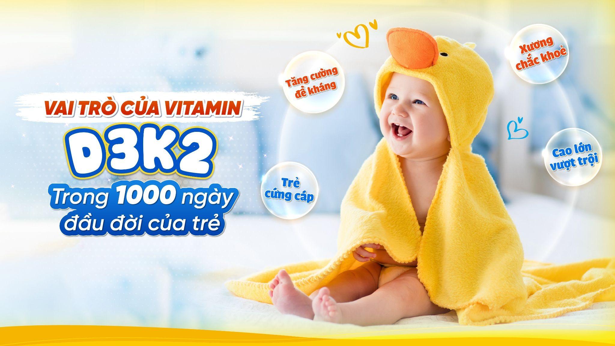 Ocean D3K2 - Trợ thủ giúp con cao lớn vượt trội