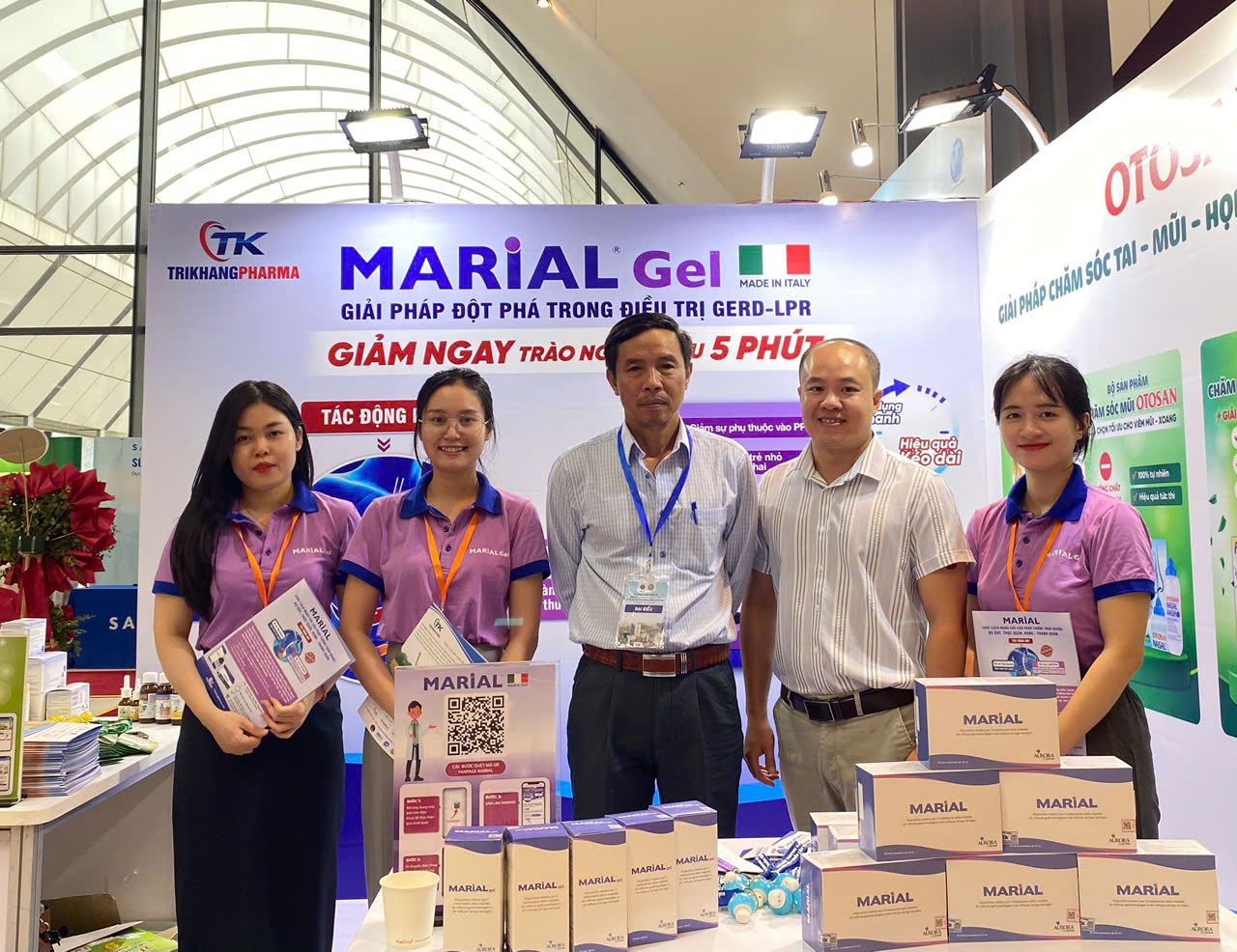 Tri Khang Pharma congratulates the success of the Scientific Conference celebrating the 55th anniversary of the establishment of the National Ear, Nose and Throat Hospital