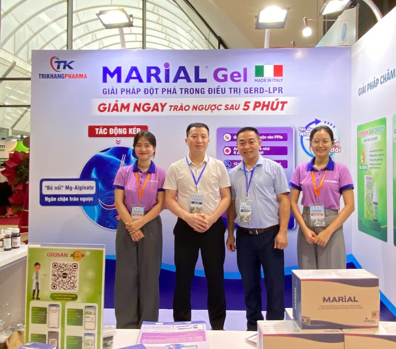 Trí Khang Pharma chúc mừng thành công của Hội nghị khoa học kỷ niệm 55 năm thành lập Bệnh viện Tai Mũi Họng TW